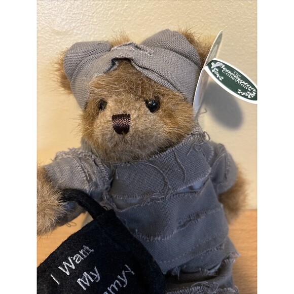 RETIRED Morty Mummy 11" The Bearington Bear Halloween Bear NWT #181317 RARE - Picture 2 of 7